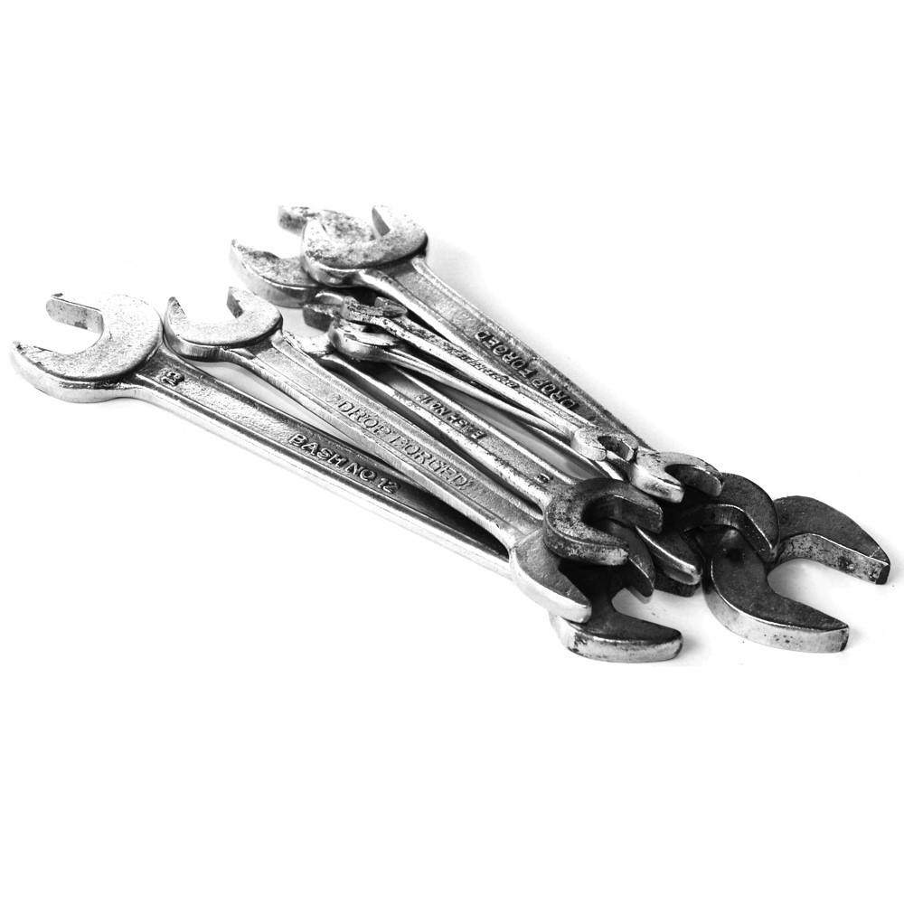 Klucz płaski srebrny