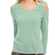 Interesujący sweterek bez ramion