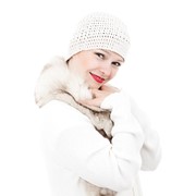 Zestaw czapeczka i szalik. Czysta bawełna